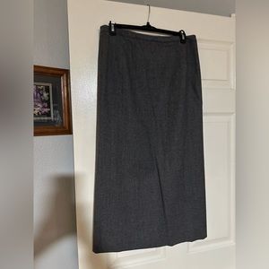 J Crew wool ankle length skirt
